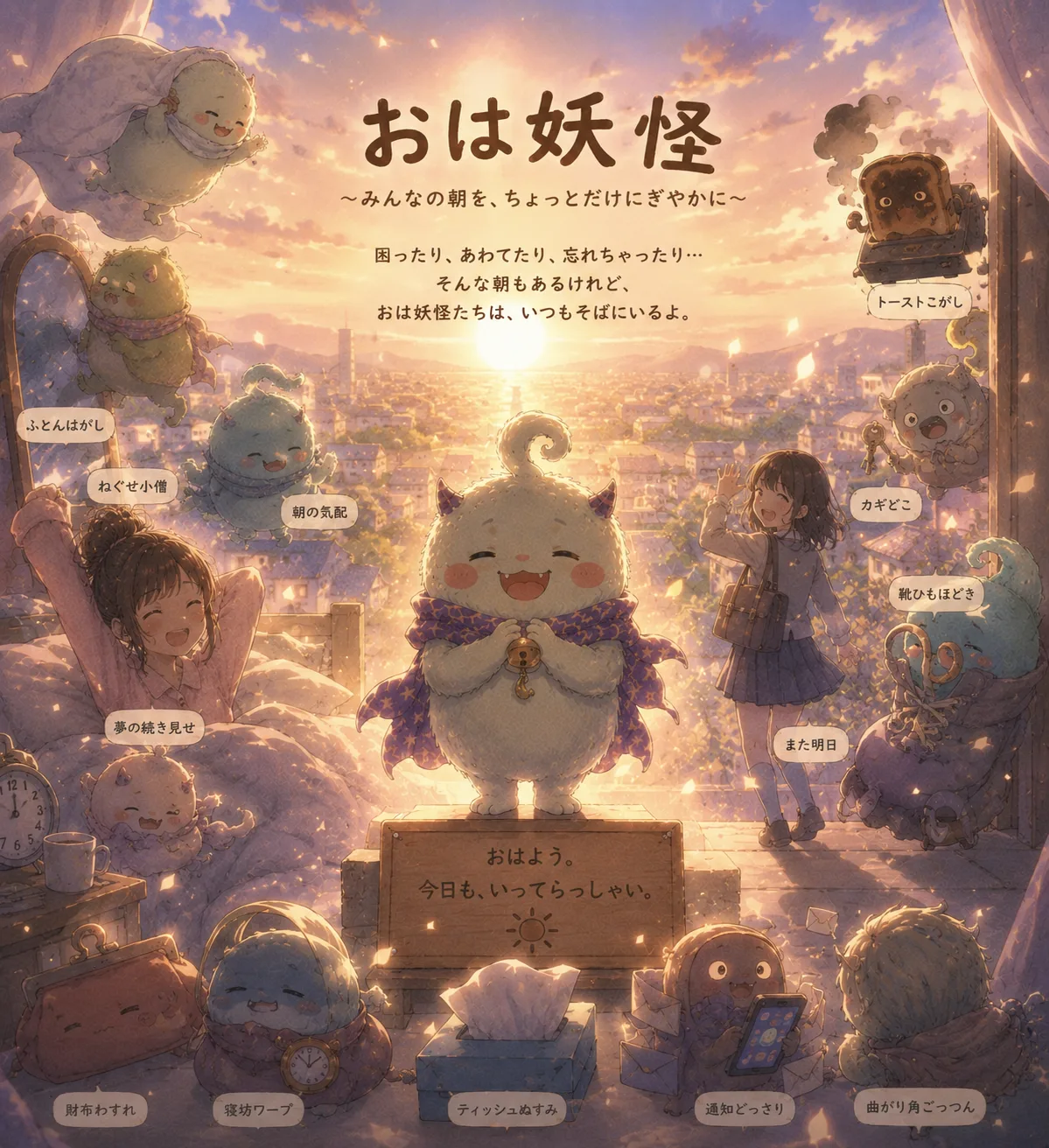おは妖怪シリーズ最終回『おはようかい』